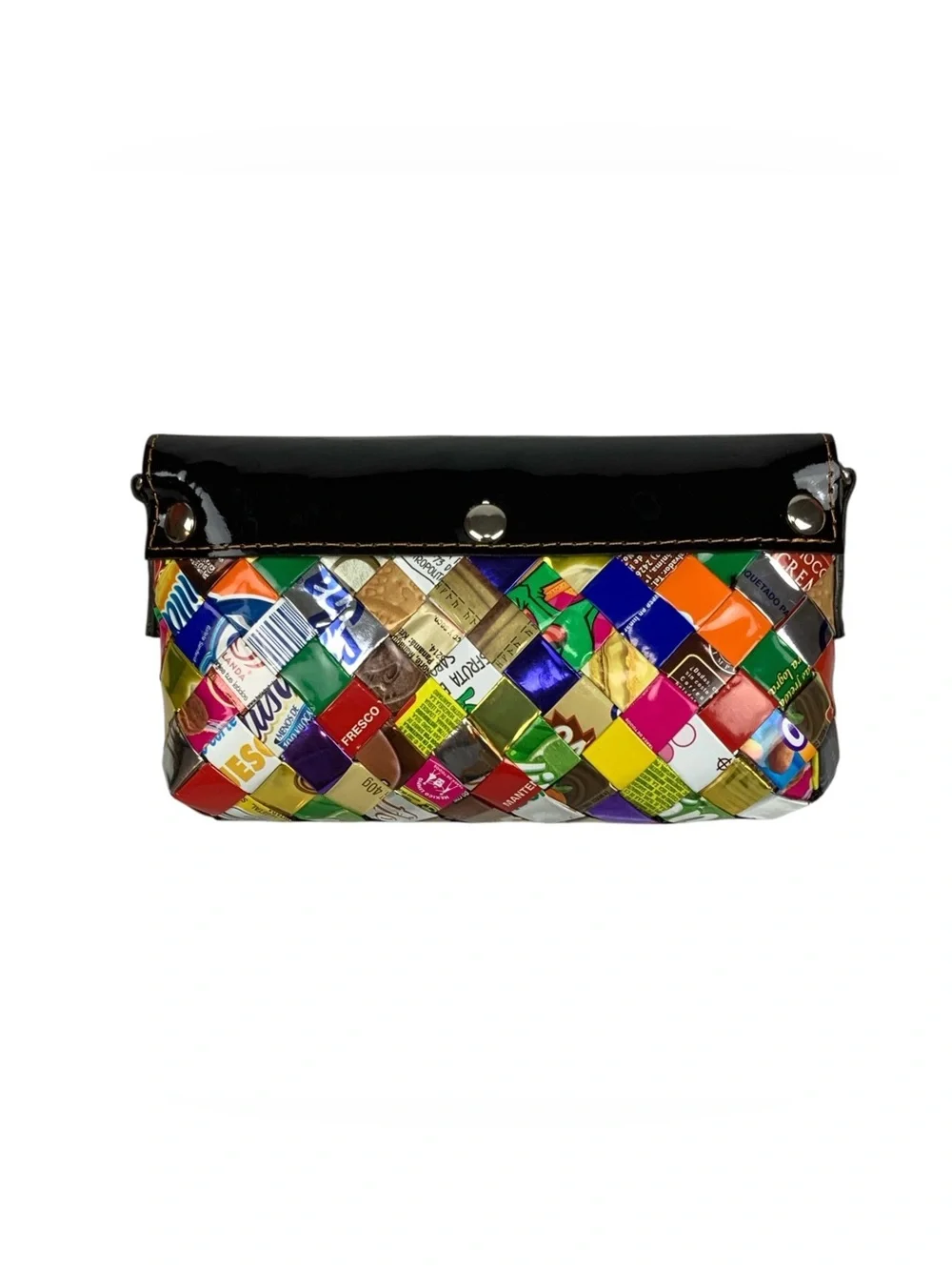 Nahui Ollim Patent Handbag